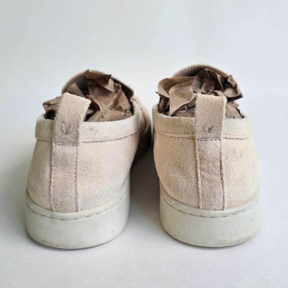 Suede Loafers Vionic Uptown Size 8.5 Pastel Peach Leather Comfort Flats Penny - Picture 6 of 14